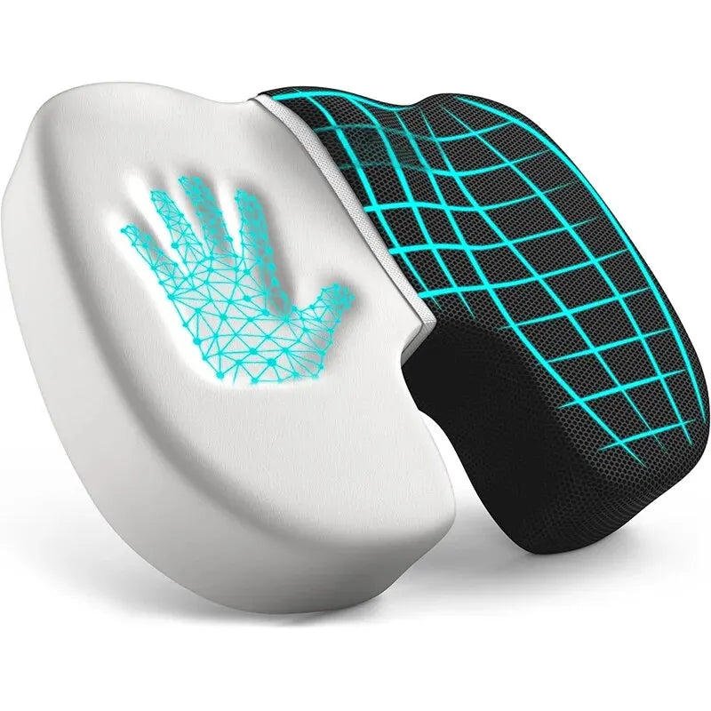 Backvibe™ Ergonomic Memory Foam Seat Cushion