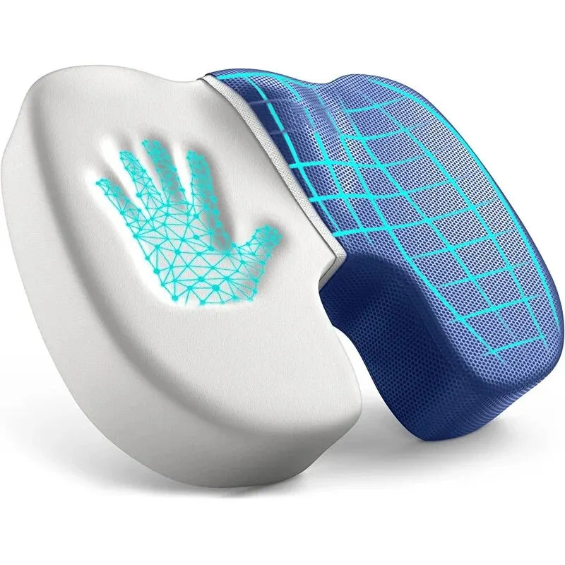 Backvibe™ Ergonomic Memory Foam Seat Cushion